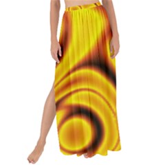 Golden Honey Maxi Chiffon Tie-up Sarong by Sabelacarlos