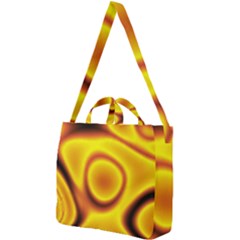 Golden Honey Square Shoulder Tote Bag