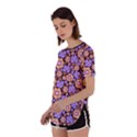 Nostalgic flowers Perpetual Short Sleeve T-Shirt View2