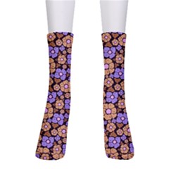 Nostalgic Flowers Men s Crew Socks