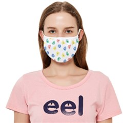 Cute Cartoon Germs And Viruses Cloth Face Mask (adult)