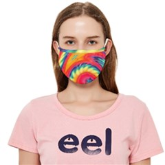 Rainbow Tie Dye Pattern Cloth Face Mask (adult)