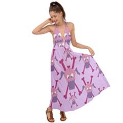 Purpleflyingscully22 Backless Maxi Beach Dress