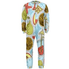 Tropical Pattern Onepiece Jumpsuit (men)  by GretaBerlin