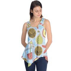 Tropical Pattern Sleeveless Tunic by GretaBerlin