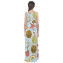 Tropical pattern Empire Waist Maxi Dress View2