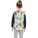 Tropical pattern Kids  Hooded Puffer Vest View2