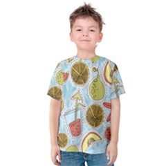 Tropical Pattern Kids  Cotton Tee