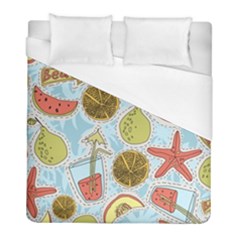 Tropical Pattern Duvet Cover (full/ Double Size)