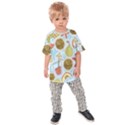 Tropical pattern Kids  Raglan Tee View1