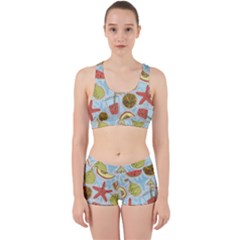 Tropical Pattern Work It Out Gym Set by GretaBerlin