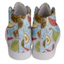 Tropical pattern Women s Hi-Top Skate Sneakers View4