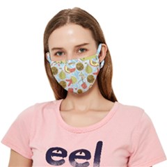 Tropical Pattern Crease Cloth Face Mask (adult) by GretaBerlin