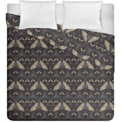 Moth Pattern Duvet Cover Double Side (king Size) by GretaBerlin