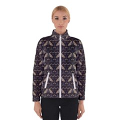 Moth Pattern Winter Jacket