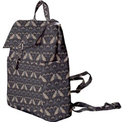 Moth Pattern Buckle Everyday Backpack