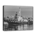 Tugboat At Port, Montevideo, Uruguay Deluxe Canvas 20  x 16  (Stretched) View1