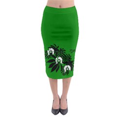 Ljp Midi Pencil Skirt