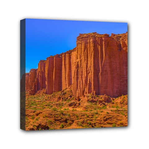 Talampaya National Park Landscape, La Rioja, Argentina045 Mini Canvas 6  X 6  (stretched) by dflcprintsclothing