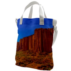 Talampaya National Park Landscape, La Rioja, Argentina045 Canvas Messenger Bag by dflcprintsclothing