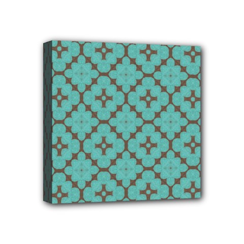 Tiles Mini Canvas 4  X 4  (stretched) by Sobalvarro