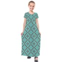 Tiles Kids  Short Sleeve Maxi Dress View1