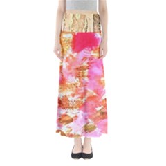 Color Of World Full Length Maxi Skirt by ginnyden