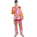 color of world Men s Long Sleeve Satin Pyjamas Set View1