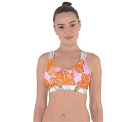 Colorful Cross String Back Sports Bra by ginnyden