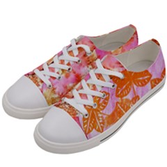 Colorful Women s Low Top Canvas Sneakers by ginnyden