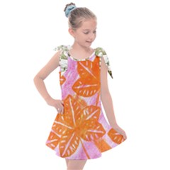 Colorful Kids  Tie Up Tunic Dress by ginnyden