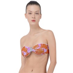 Colorful Classic Bandeau Bikini Top  by ginnyden