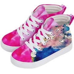 Complementary Contrast Kids  Hi-top Skate Sneakers by ginnyden