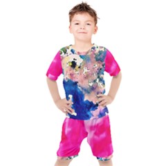 Complementary Contrast Kids  Tee And Shorts Set by ginnyden