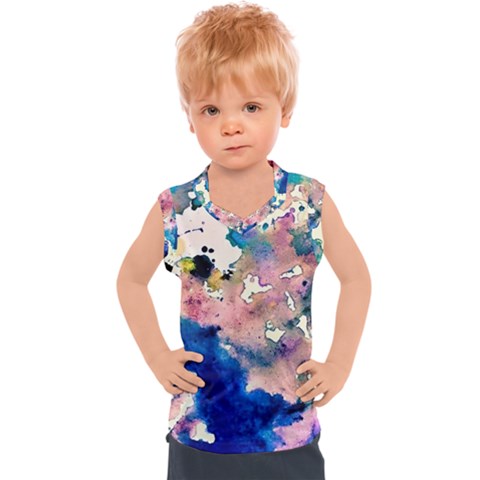 Complementary Contrast Kids  Sport Tank Top by ginnyden