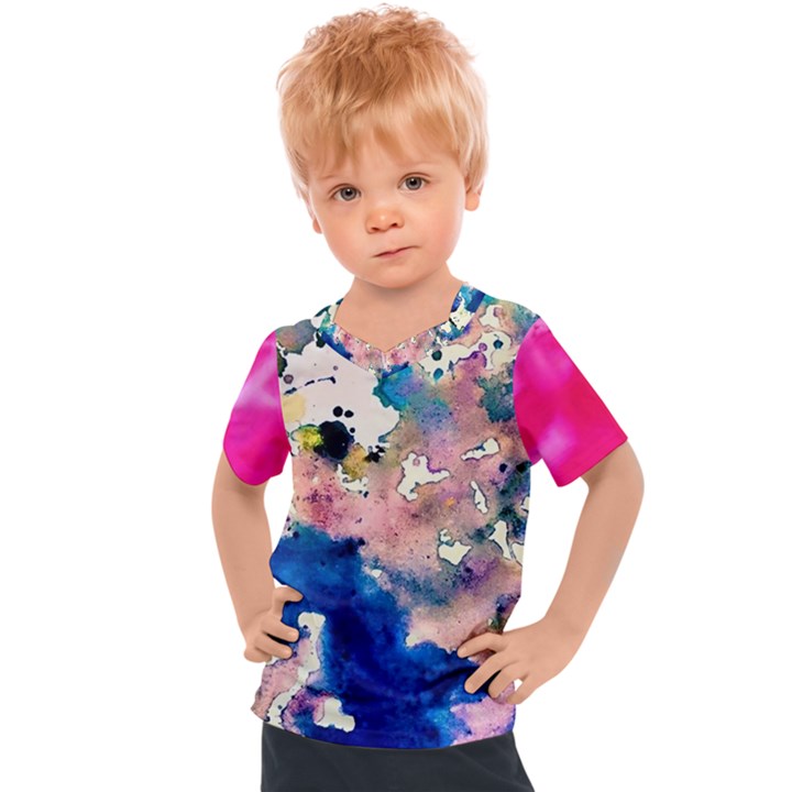 Complementary contrast Kids  Sports Tee