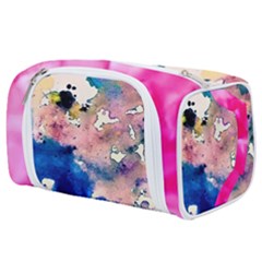 Complementary Contrast Toiletries Pouch by ginnyden