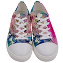 Complementary contrast Women s Low Top Canvas Sneakers View1