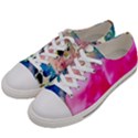 Complementary contrast Women s Low Top Canvas Sneakers View2