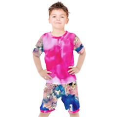 Complementary Contrast Kids  Tee And Shorts Set by ginnyden