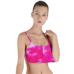 Complementary Contrast Layered Top Bikini Top 