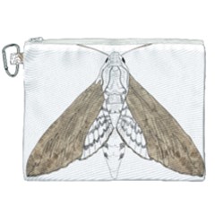 Surreal Moth At Night Canvas Cosmetic Bag (xxl) by GretaBerlin