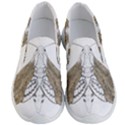 Surreal moth at night Men s Lightweight Slip Ons View1