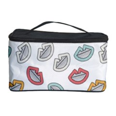 Happy Doodle Laugh Cosmetic Storage by tmsartbazaar