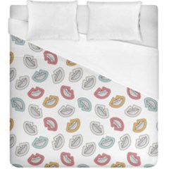 Happy Doodle Laugh Duvet Cover (king Size) by tmsartbazaar