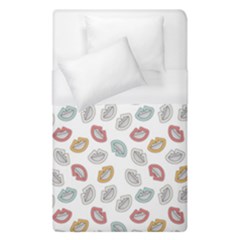 Happy Doodle Laugh Duvet Cover (single Size) by tmsartbazaar