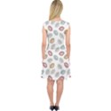 Happy Doodle Laugh Capsleeve Midi Dress View2