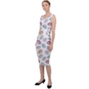 Happy Doodle Laugh Sleeveless Pencil Dress View2