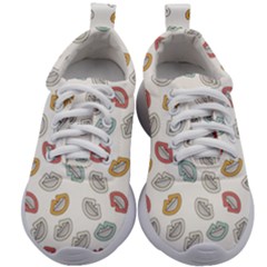 Happy Doodle Laugh Kids Athletic Shoes by tmsartbazaar