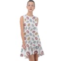 Happy Doodle Laugh Frill Swing Dress View1